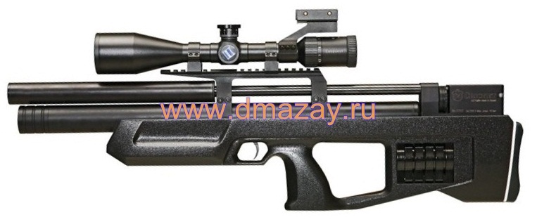 PCP пневматическая винтовка с предварительной накачкой Cricket «бульдожка» пластик калибр 5,5 мм